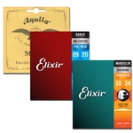 Guitar Strings - Uke, Banjo, Mandolin