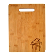 Aim Gifts AIMMUHG4 Piano Cutting Board - 8.5x11.5"