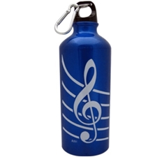 Aim Gifts AIM71490B Blue Aluminum Bottle