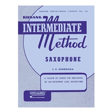 Rubank Intermediate Method - Saxophone