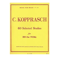 60 Selected Studies for Bb Tuba