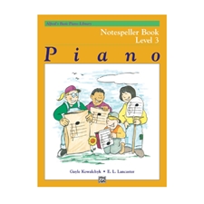 Alfred's Basic Piano Library: Notespeller Book 3