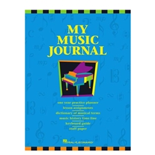 My Music Journal - Student Assignment Book