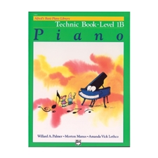 Alfred's Basic Piano Library: Technic Book 1B