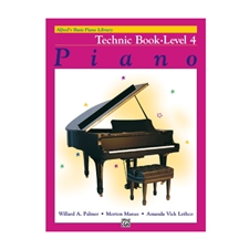 Alfred's Basic Piano Library: Technic Book 4