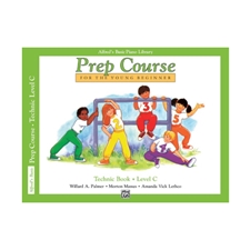 Alfred's Basic Piano Prep Course: Technic Book C