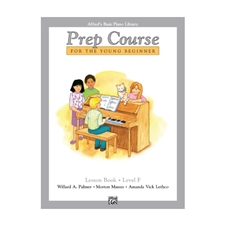 Alfred's Basic Piano Prep Course: Lesson Book F