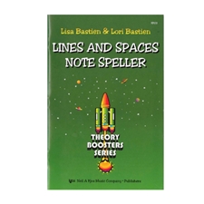 Bastien Theory Boosters: Lines and Spaces Note Speller