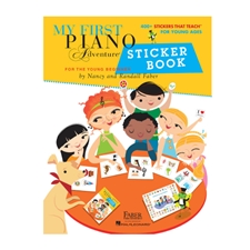 My First Piano Adventure: Sticker Book