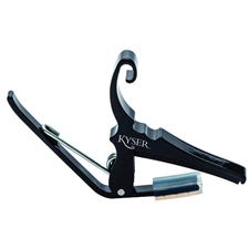 Kyser KG6B Quick-Change Acoustic Guitar Capo - Black