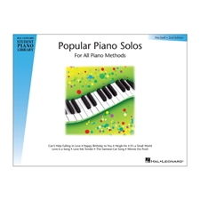 Hal Leonard Student Piano Library: Popular Piano Solos - Prestaff Level, 2nd Ed.