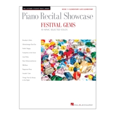 Piano Recital Showcase: Festival Gems, Book 1 - Elementary/Late Elementary