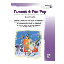 Famous & Fun Pop, Book 4 - Early Intermediate