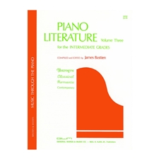 Piano Literature, Volume 3