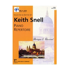 Piano Repertoire: Baroque & Classical, Level 6