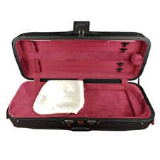 Bobelock B2005FALS-A 15-16.5" Viola Featherlite Red Velour Oblong Case