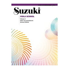 Suzuki Viola School International Edition, Volume 6 - Piano Accompaniment