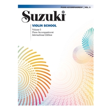 Suzuki Violin School International Edition, Volume 5 - Piano Accompaniment