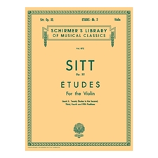 Sitt: Etudes for the Violin, Op. 32, Book 2