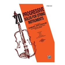 20 Progressive Solos for String Instruments - Bass