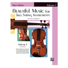 Beautiful Music for Two String Instruments, Volume 1 - Violas