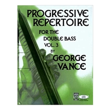 Progressive Repertoire for the Double Bass, Volume 3