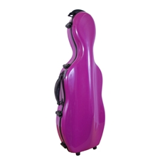 Tonareli VAF1001+ 15-17" Viola Fiberglass Shaped Case with Pocket - Purple