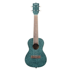 Kala KA-SPRK-AQUA Gloss Sparkle Concert Ukulele - Rhapsody in Blue