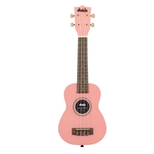 Kala UK-FLAMINGO Ukadelic Soprano Ukulele with Bag - Flamingo