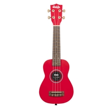 Kala UK-CHERRYBOMB Ukadelic Soprano Ukulele with Bag - Cherry Bomb