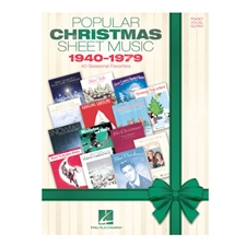 Popular Christmas Sheet Music: 1940-1979 - Piano/Vocal/Guitar