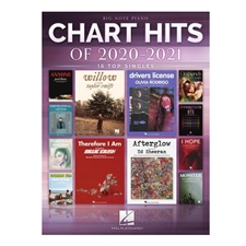 Chart Hits of 2020-2021 for Big Note Piano