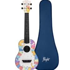 Flight Ukuleles TUC-KITTY Cat Travel Concert Ukulele