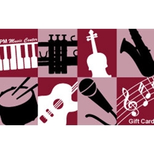 PMGIFT25 $25 PM Music Center Gift Card