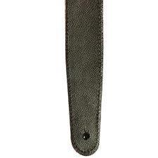 Henry Heller GSU-GL-BLK Black Leather Guitar Strap