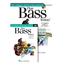 Play Bass Today! Beginner's Pack Level 1 - Book/Online Audio/DVD