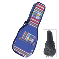 Henry Heller HPG-UCT-03 Concert Ukulele Bag - Blue Peruvian