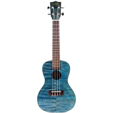 Kala KA-CEMB Blue Exotic Mahogany Concert Ukulele