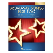 Broadway Songs for Two Clarinets