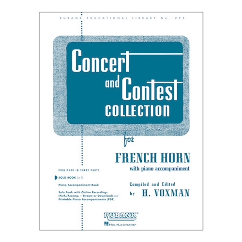 Concert and Contest Collection for French Horn - Piano Accompaniment