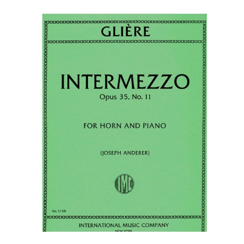 Intermezzo, Opus 35, No. 11 for French Horn