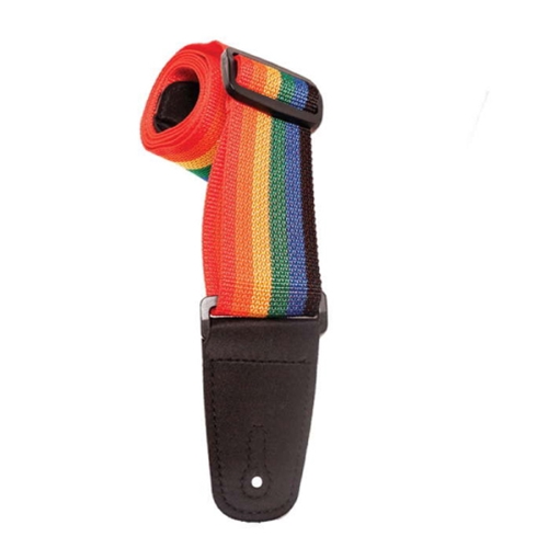 Henry Heller HPOLM-RBW Rainbow Polypropylene Guitar Strap