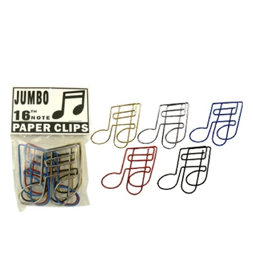 Aim Gifts AIM42410 Large 16th Note Paper Clips