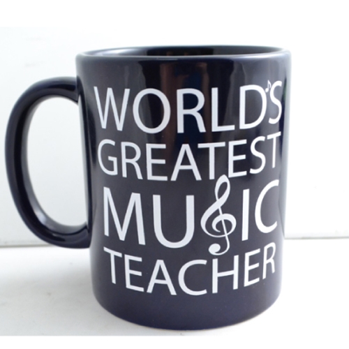 Aim Gifts AIMMUDW5 World's Greatest Music Teacher Mug