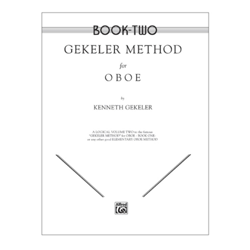 Gekeler Method for Oboe, Book 2