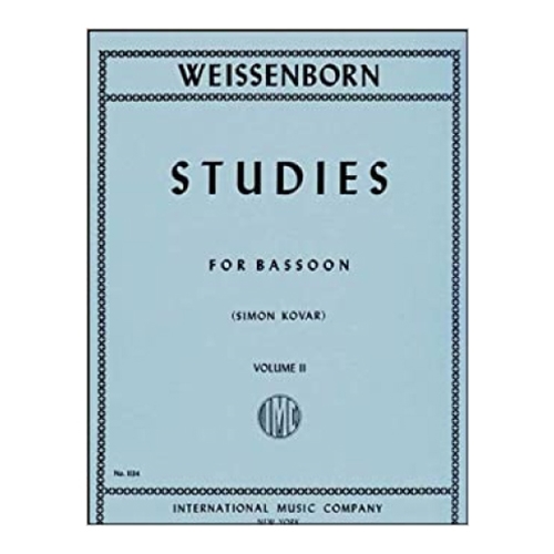 50 Advanced Studies for Bassoon, Opus 8, Book II