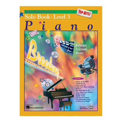 Alfred's Basic Piano Library: Top Hits! Solo Book 3