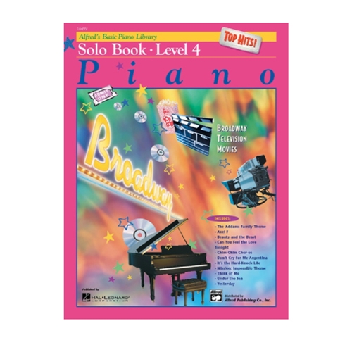 Alfred's Basic Piano Library: Top Hits! Solo Book 4