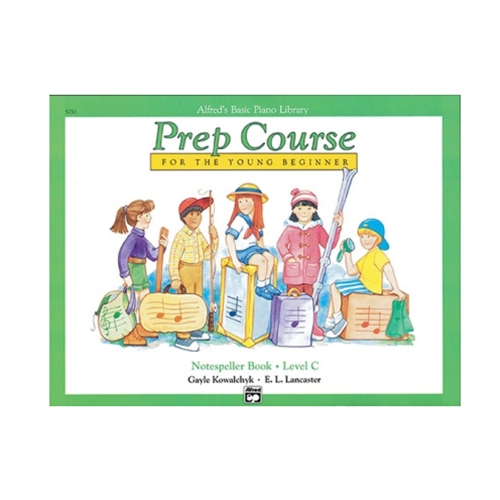 Alfred's Basic Piano Prep Course: Notespeller Book C