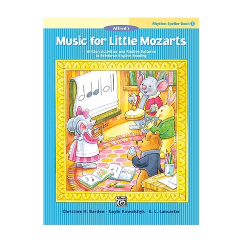 Music for Little Mozarts: Rhythm Speller, Book 3